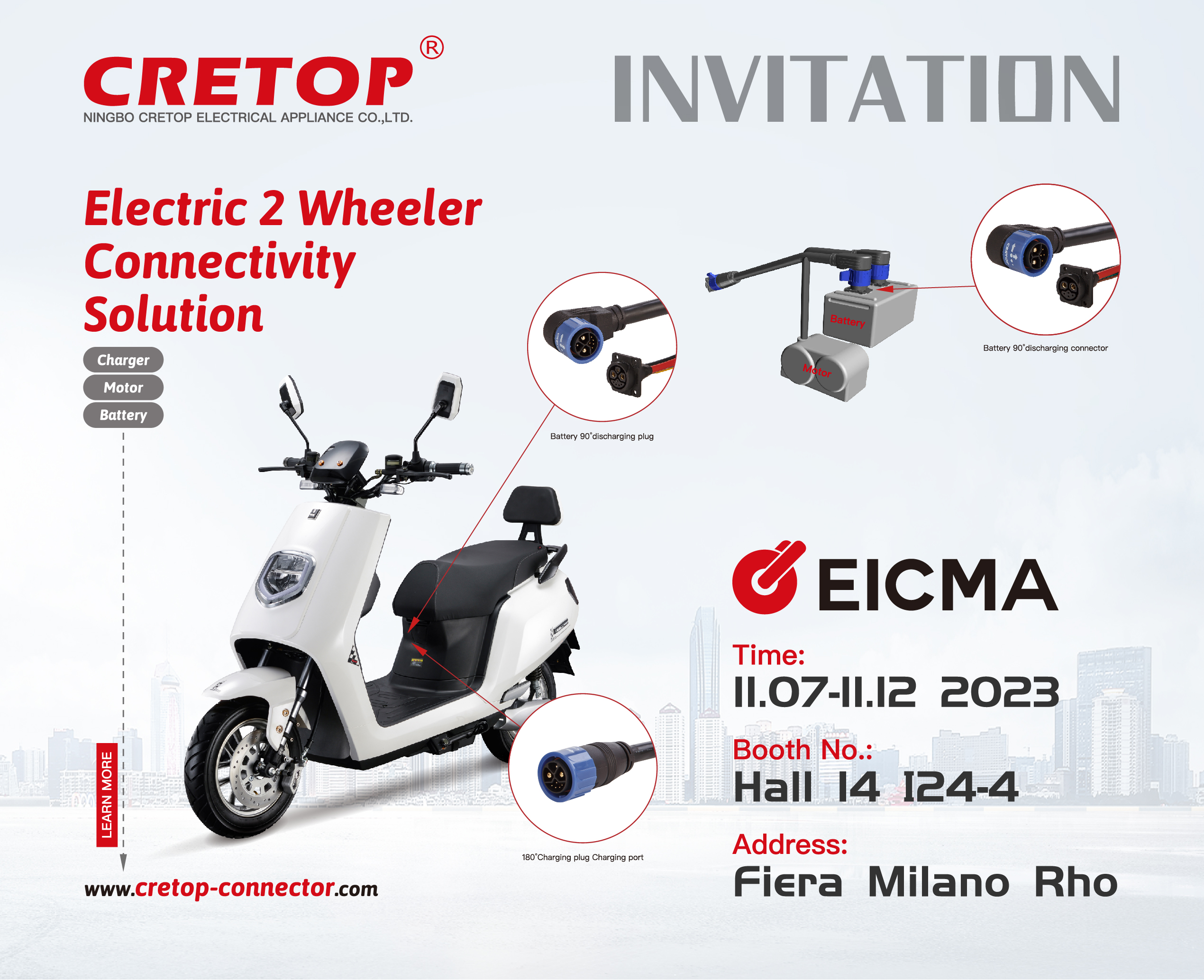 Einladung zur EICMA 2023